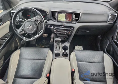 2017 Kia Sportage Sx из США, поврежденный, VIN KNDPRCA66H7096213